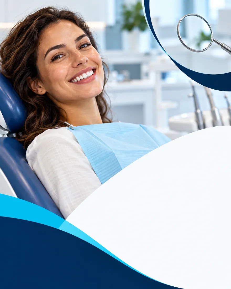 Confident Smile post design template for dental brands