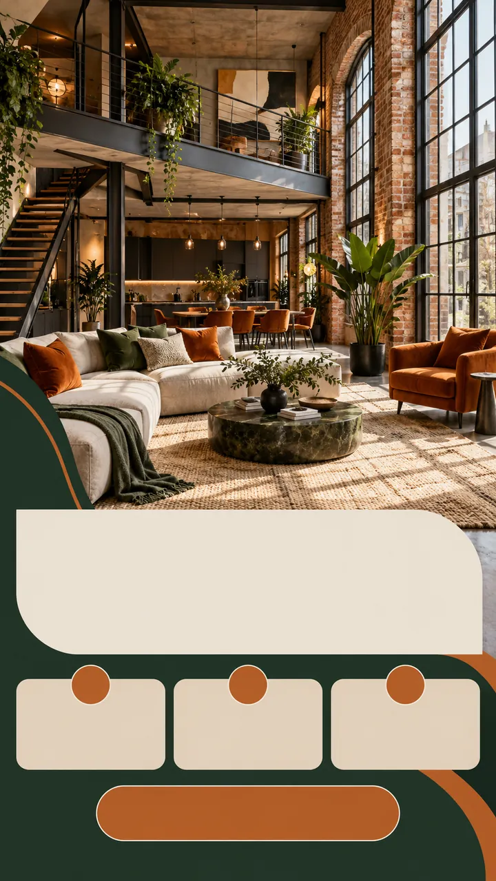 Urban Loft story design template for real estate brands